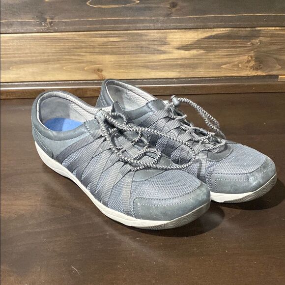 Dansko Honor Women's Casual Charcoal Gray Oxford Sneaker Size 11 (42) - Picture 1 of 10